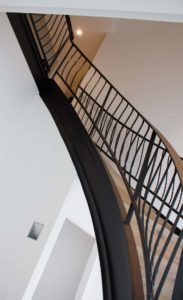 wooden staircase
